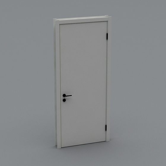 Modern Minimalist Door 3D model