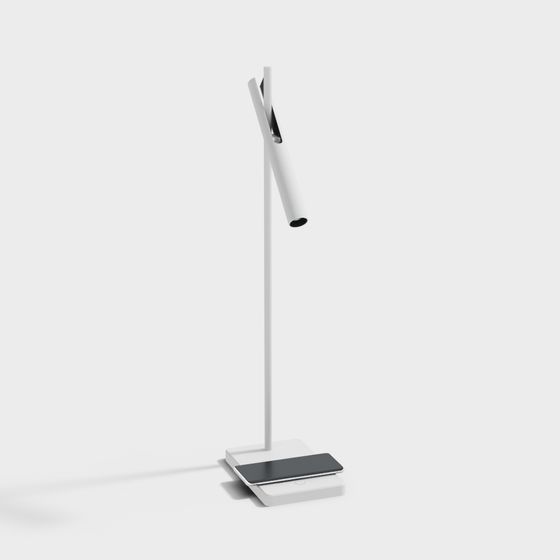 Minimalist Desk Lamp 3D model for Stylish Interiors