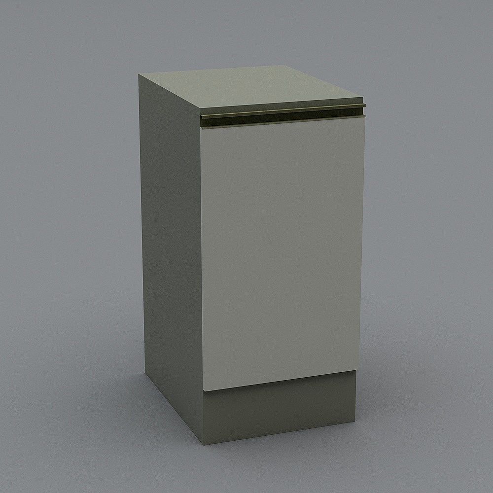 Elegant Urban Street Light 3D model