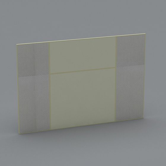 Unique Low-Poly Geometric 3D Model