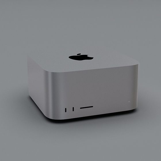 Mac Mini 2020 3D model for Creative Projects