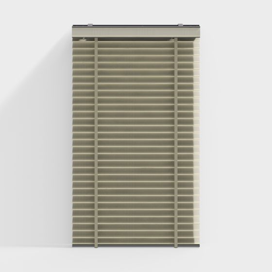 Stylish Low-Poly Blinds 3D model