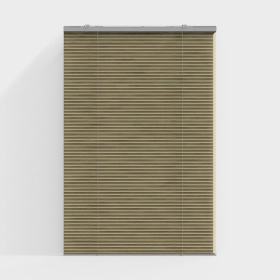 Minimalist Blinds 3D model for Modern Interiors