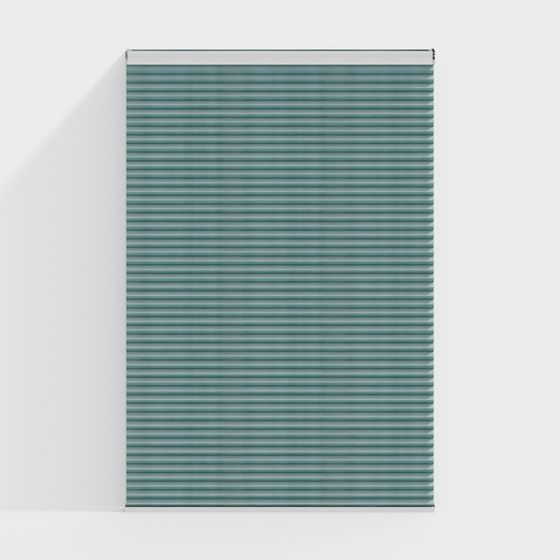 Low-Polygon Striped Shutter 3D Model for Home Design