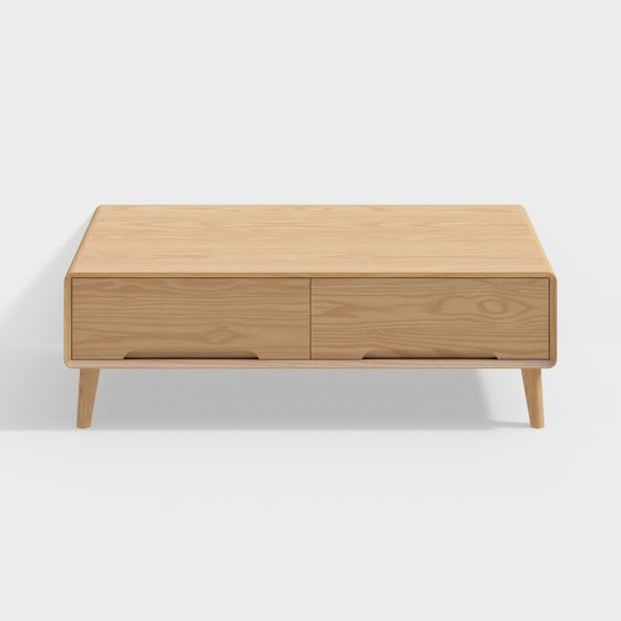 Nordic Style Coffee Table 3D model