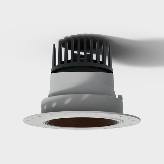 Stylish Geometric Ceiling Light 3D model