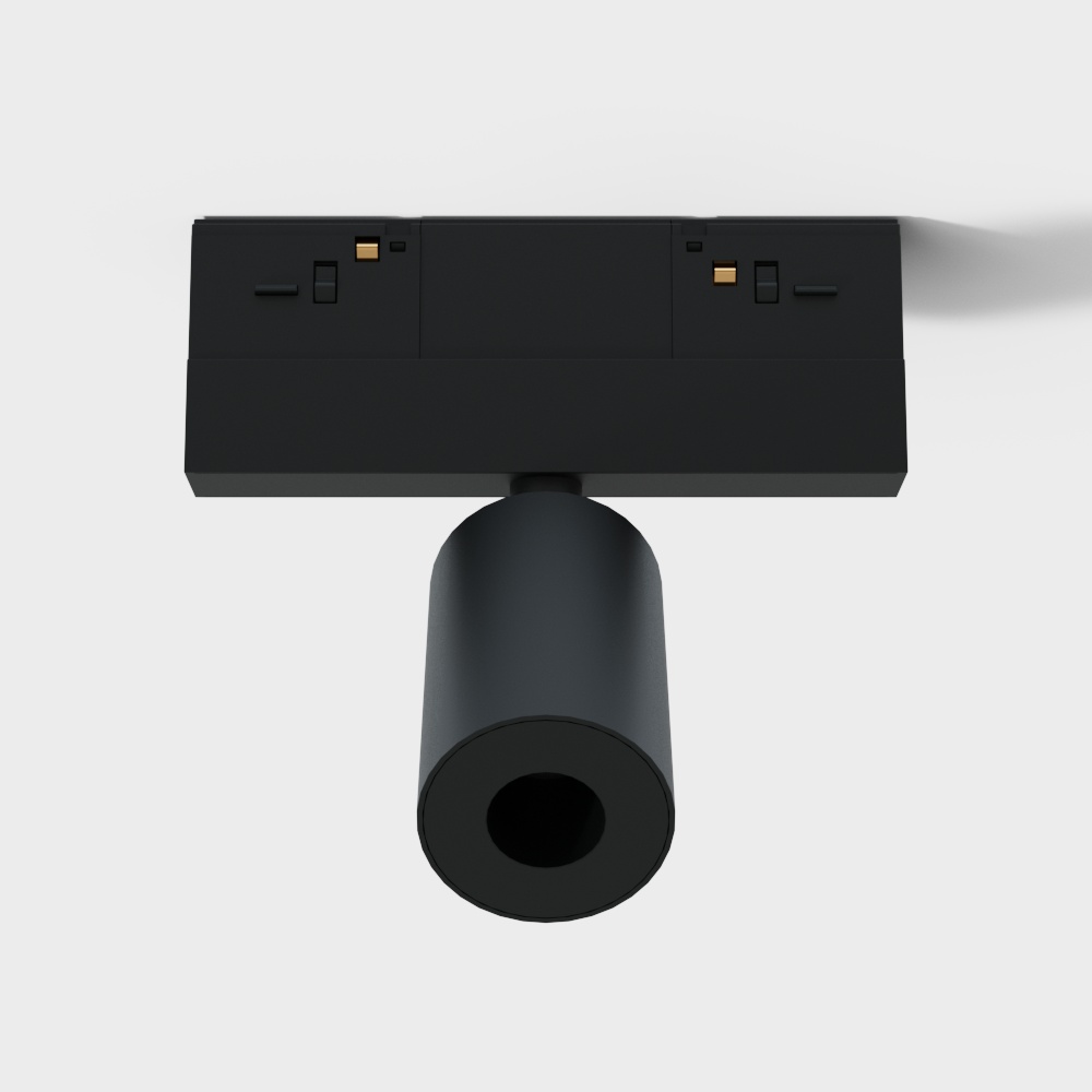 Minimalist Track Light 3D model for Modern Design
