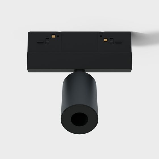 Minimalist Track Light 3D model for Modern Design