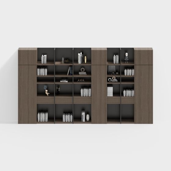 Urban Elegance Bookshelf 3D model