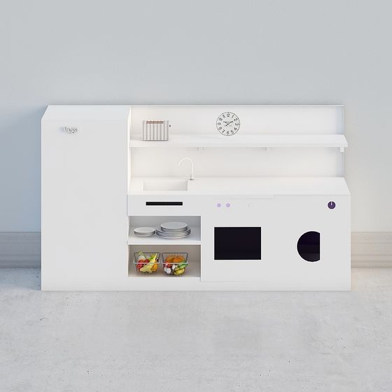 Vega Kitchen Cabinet 3D model
