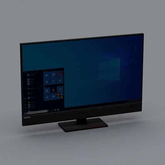 ThinkVision Monitor 3D model