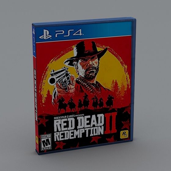 Western-Themed Red Dead Redemption II 3D model