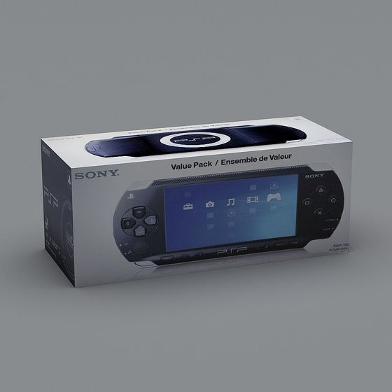 Sony PSP Value Pack 3D model