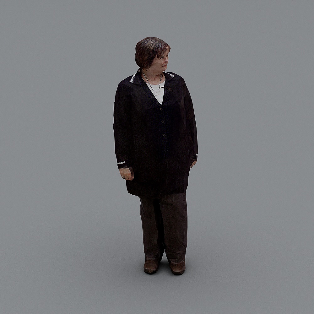 Urban Walker 3D Model - Stylish and Detailed
