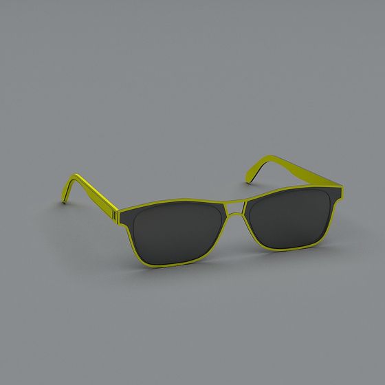 Vibrant Sunglasses 3D Model