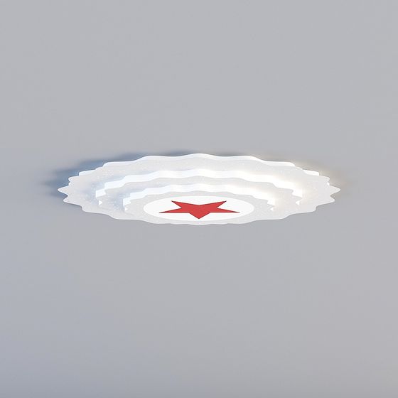 Wave Star Disk 3D model