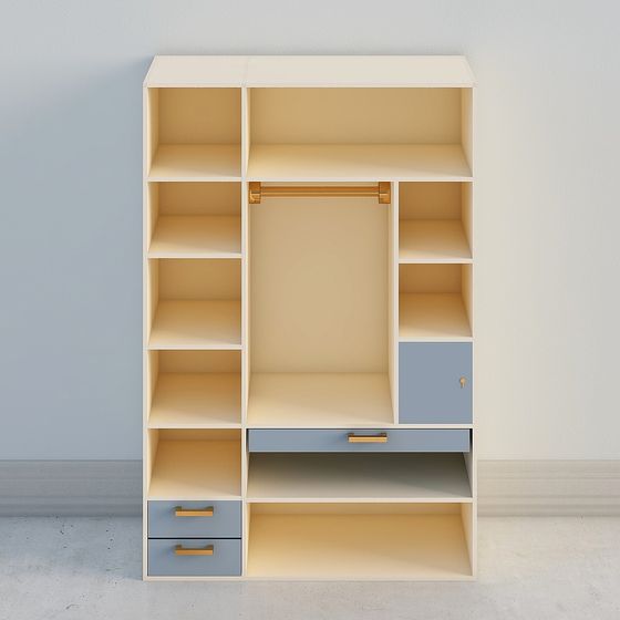 Urban Closet 3D Model for Modern Design