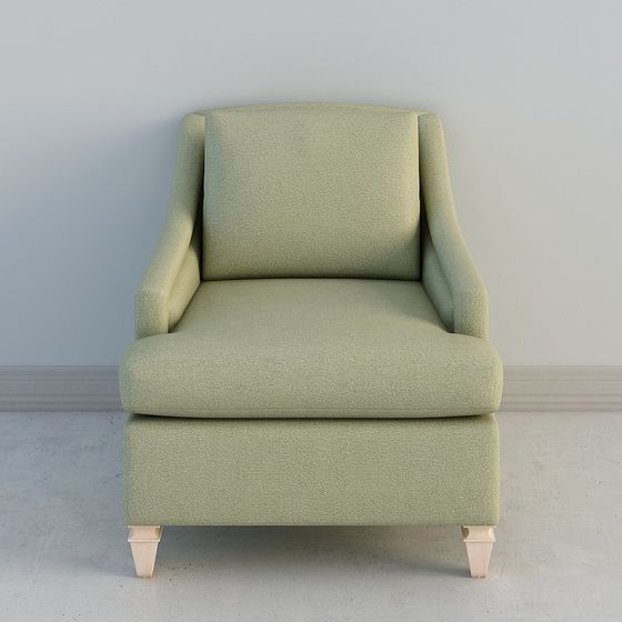 Cozy Lounge Chair 3D model