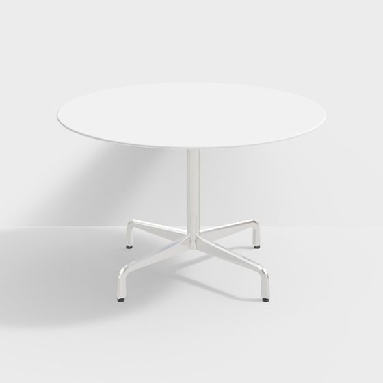 Elegant Round Table 3D model for Modern Spaces