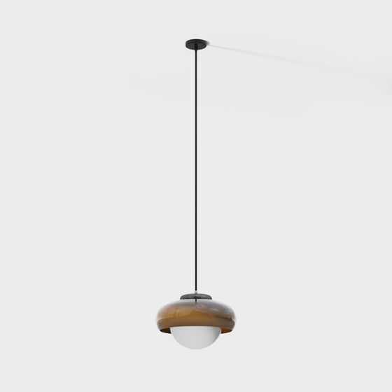 Modern Minimalist Pendant Light 3D Model