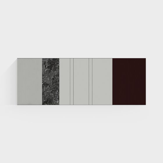 Modern City Window 3D model