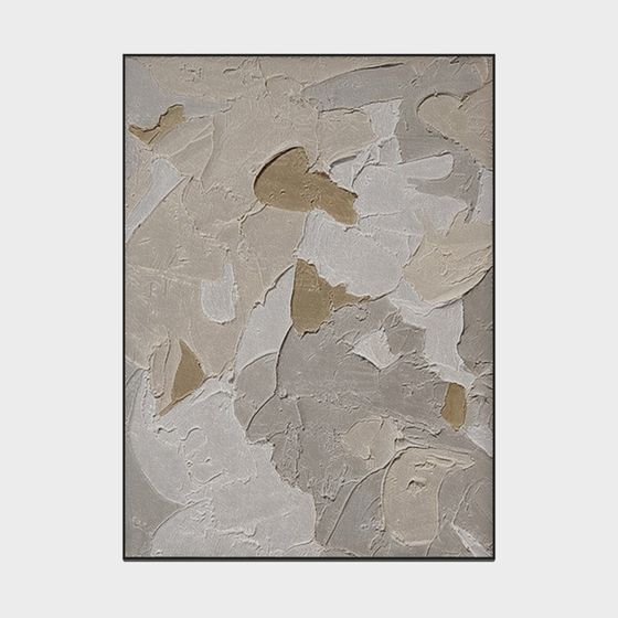 Abstract Canvas 3D model