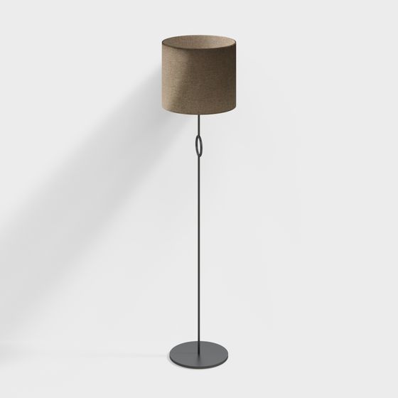 Elegant Minimalist Floor Lamp 3D model