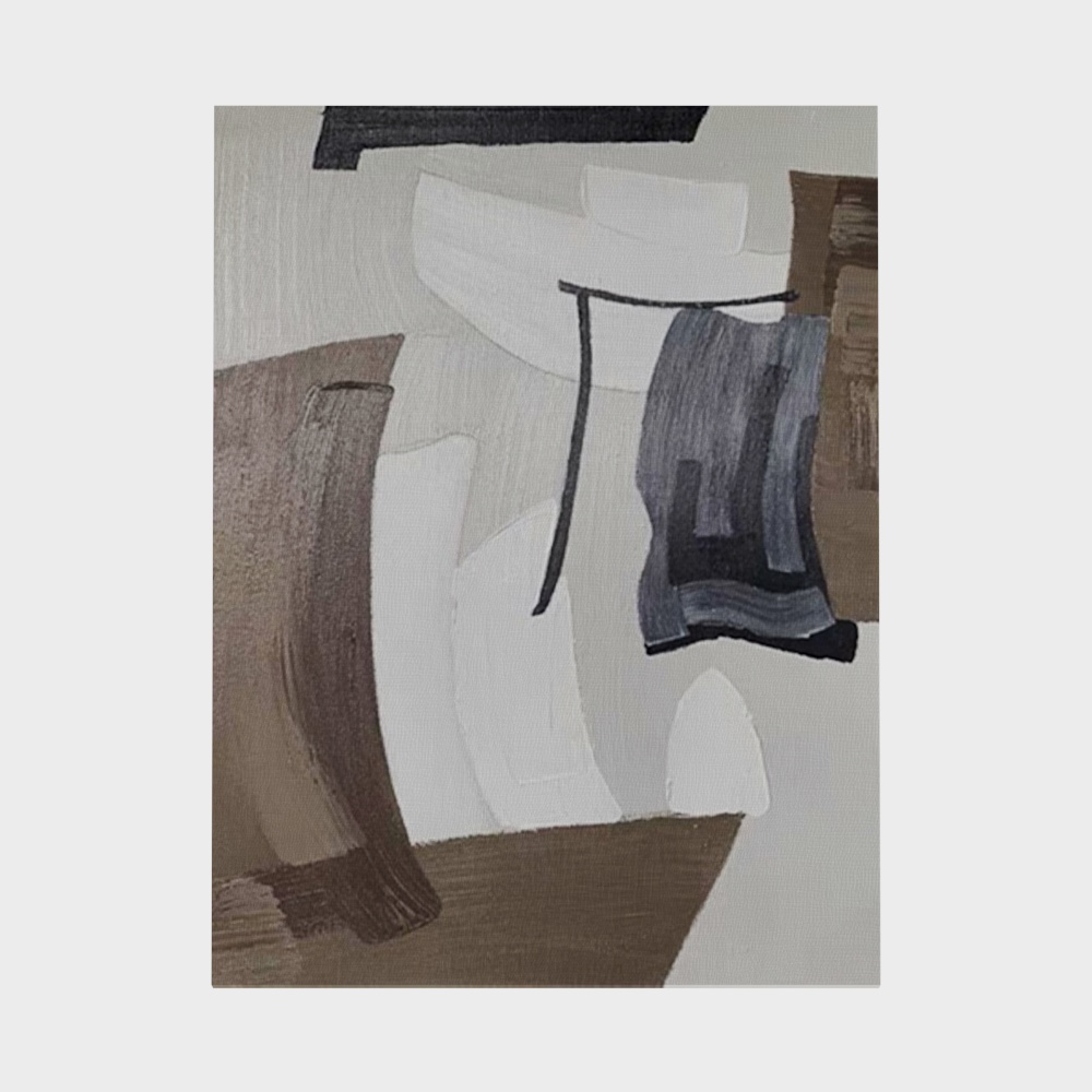 Peinture décorative de style Wabi-sabi