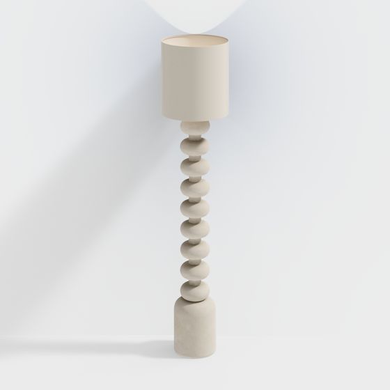 Stylish Low-Poly Lighthouse 3D model