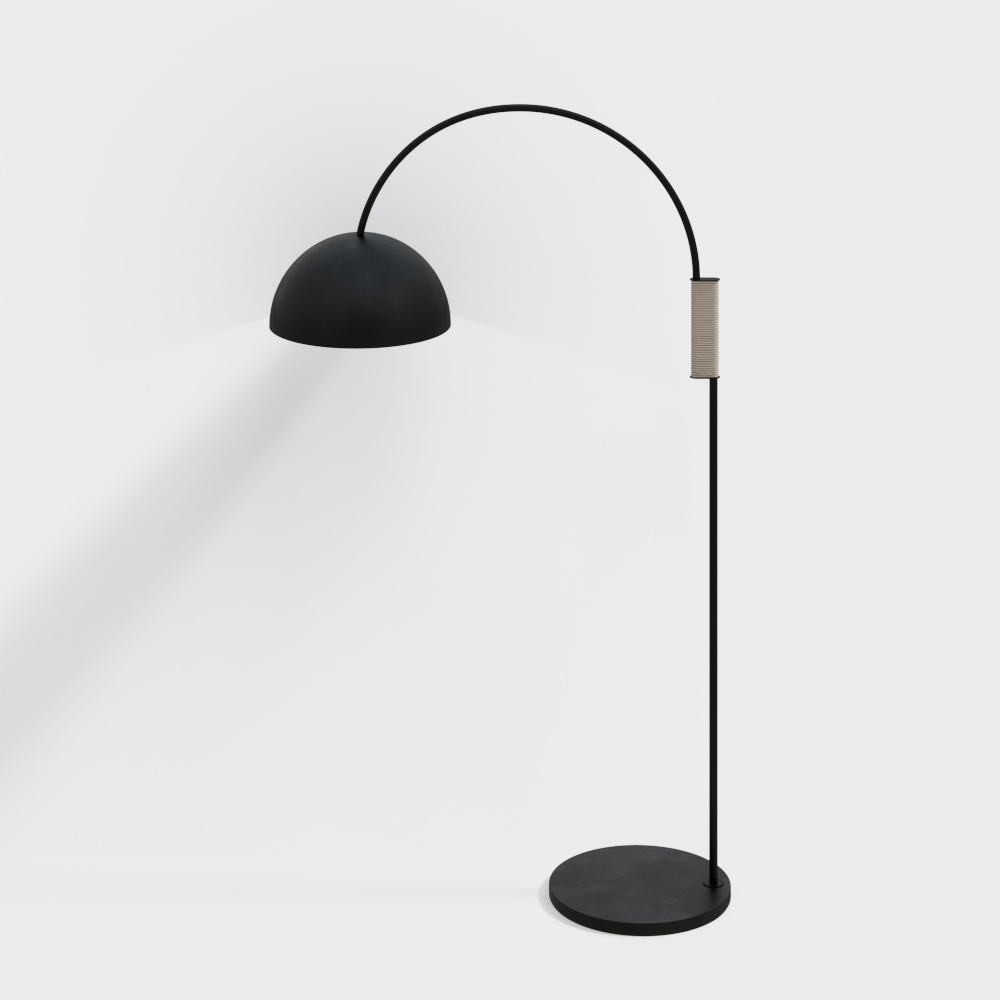 Wabi-sabi wind floor lamp