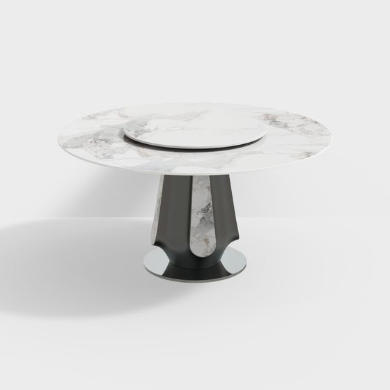 Urban Marble Dining Table 3D model