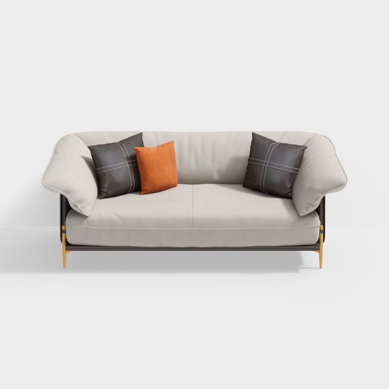 sofá de tres plazas