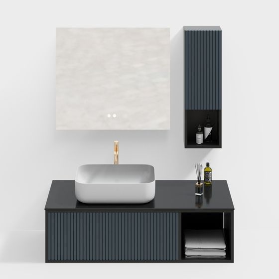 Mueble de baño nórdico