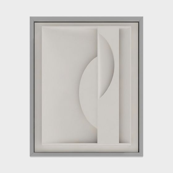 Abstract Geometric Window 3D Model