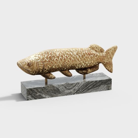 Stunning 3D Model of a Realistic Fish