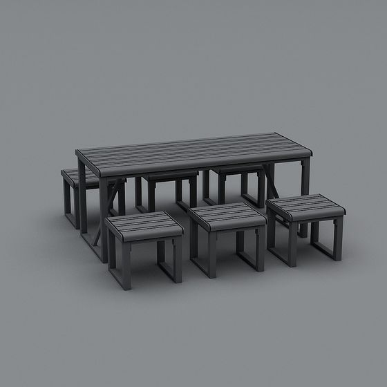 ม้านั่งและที่นั่ง 299-66HS (กลางแจ้ง)