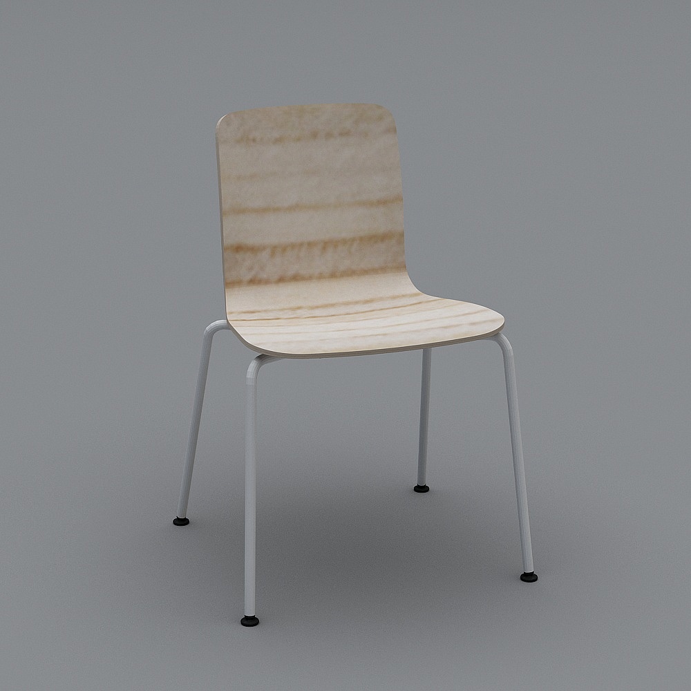 Vitra HAL Ply Wood Stackable