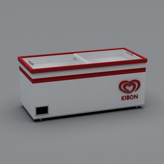 Stylish Kibon Display Cabinet 3D model