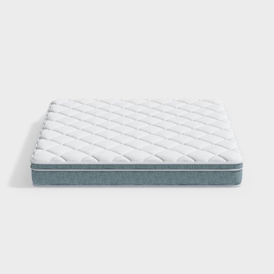 Stylish Low-Polygon Mattress 3D model
