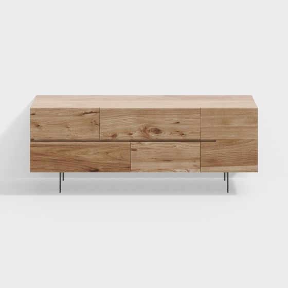 City Light TV Stand 3D model