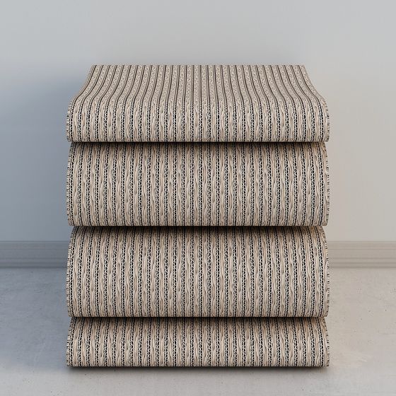 Minimalist Carpet Stacking 3D model