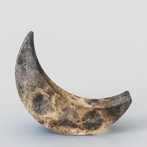 Moon's Arc 3D Model