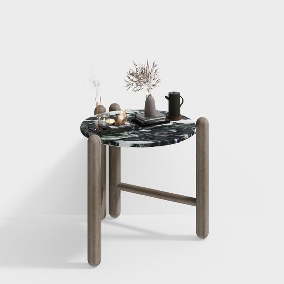 Urban Oasis Side Table 3D model