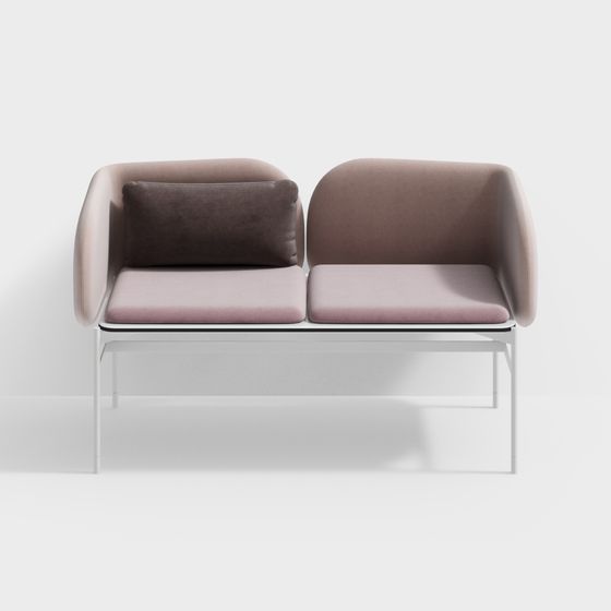 Urban Comfort Sofa 3D model for Modern Spaces