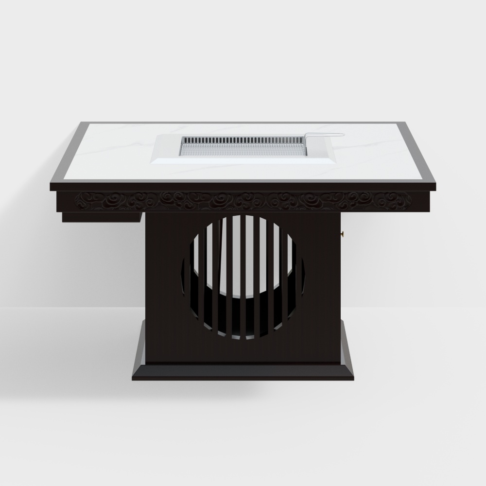 Bàn ăn kiểu Tây-BBQ nướng