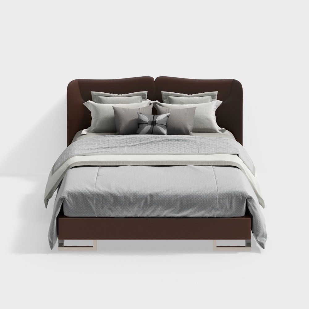 Giường đôi hiện đại