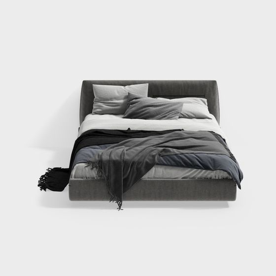 Giường đôi hiện đại