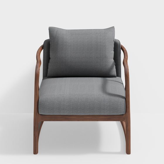 Urban Lounge Chair 3D model for Creative Projects