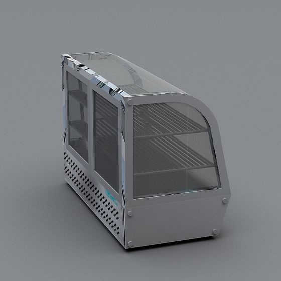 Futuristic Display Cabinet 3D model