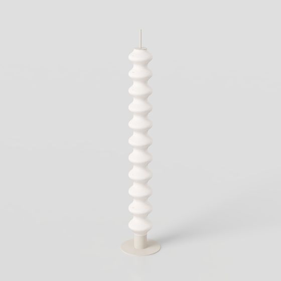 Stylish Spiral Tower 3D model